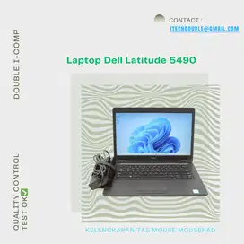 Laptop Murah Second Dell 5490 Intel Core i5 Gen 8 Ram 8 GB SSD 256