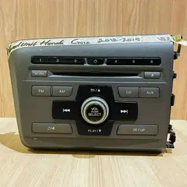 Tape Head Unit Original Civic 2012-2015