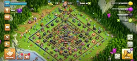 Akun Clash of clan COC th 17