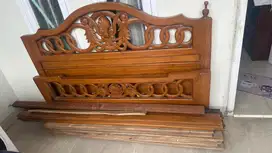 Divan kayu jati ukuran 180x200