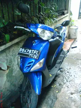 Mio Sporty warna biru tahun 2005 Mines di baca dulu ya