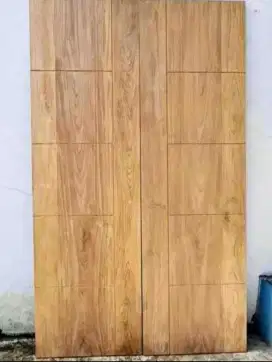 pintu utama/pintu tarung kayu jati solid