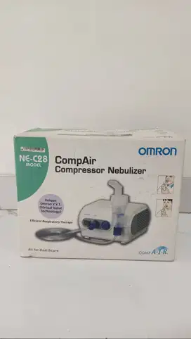 Omron Nebulizer NE-C28 Second – Kondisi Terawat, Siap Pakai