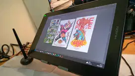 Huion Kamvas 13 Bekas - Tablet Gambar - Wacom Alternatif