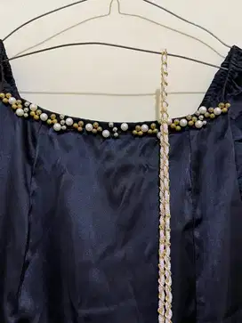 Dress satin/dress pesta