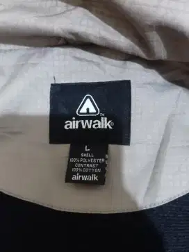 Jaket outdoor Airwalk Hoodie free Topi Airwalk
