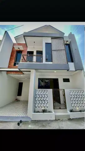 Rumah Cluster cantik scandivian di rangkapan Jaya,Pancoran Mas-Depok