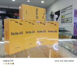 New Realme Note 60 6/128GB (Resmi)