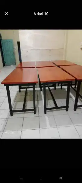 Meja makan meja angkringan