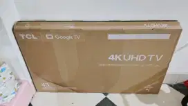 SMART TV TCL 43 INC BARU 6 BULAN PAKAI