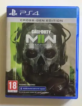 Kaset BD PS4 Call of duty MW II