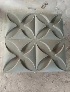 Dekorasi dinding 3d beton 50x50 30x30