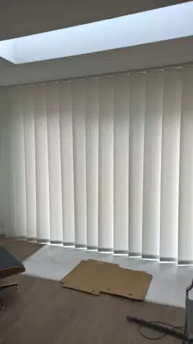 Vertikal blind/Tirai kantor/Hordeng impor