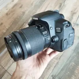 EOS 700D lengkap plus tas