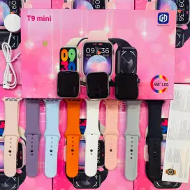 Smartwatch T9 Mini ada kalkulator dan game sudah free 8 Tali