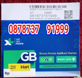 Nomor cantik kartu perdana XL 91999