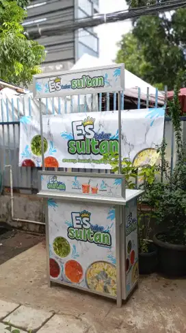 Booth es teler Sultan 80x50 alumunium