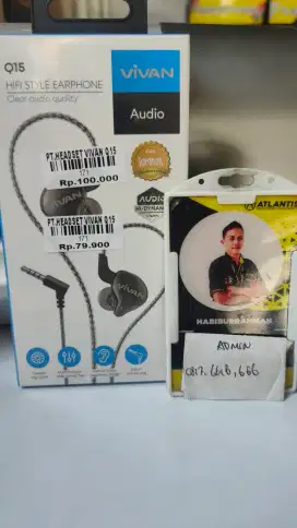 HEADSET VIVAN Q15 | ATLANTIS DAHSYAT