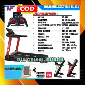 Alat Olahraga Treadmill Elektrik TL 122 Connect Wifi Total Fitness