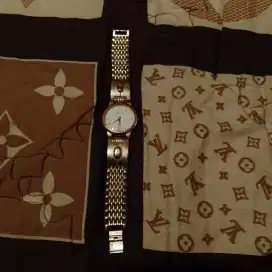Jam tangan CD 22k gold plated vintage