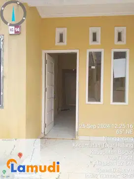 DISEWAKAN RUMAH (PER / 6 BULAN) DI TANJUNG HALANG, BOGOR, JAWA BARAT.