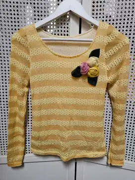 Sweater rajut baju atasan sale