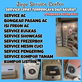 Service AC Kulkas Mati Servis Mesin Cuci Bongkar AC Pasang AC Sawahan