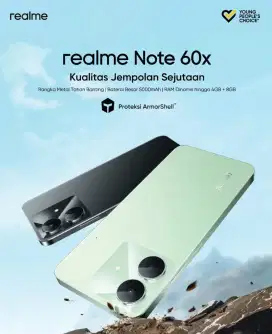 New Realme Note 60x 4/128GB (Resmi)