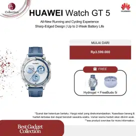 Huawei Watch GT 5 46mm Blue | All-New Running and Cycling Experience