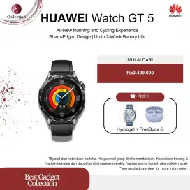 Huawei Watch GT 5 46mm Black | All-New Running and Cycling Experience