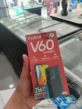 New Nubia V60 Design 6/256GB (Resmi)