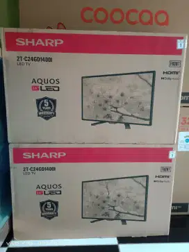 Tv SHARP 24inch New Garansi Resmi