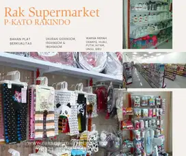 Rak Supermarket Tersedia Ukuran 120x90cm,150x90cm,180x90cm