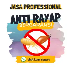 Jasa Anti Rayap Bangunan Tanah Kayu Bergaransi