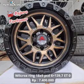 Wilcrox ring 18x9 pcd 6x139,7 et. 0