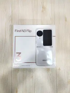( Second ) OPPO Find N3 Flip 12/256GB - Krem Emas | Resmi | Original