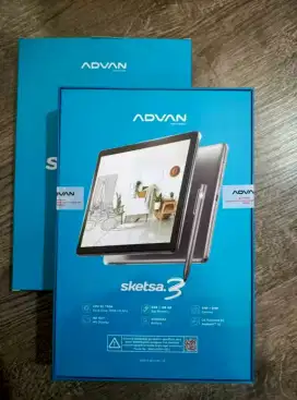 Tab Advan Sketsa 3 6/128 BARU garansi resmi 1th bisa TT atau Kredit