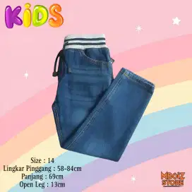 Celana Denim Anak CDA14 ( PROMO 200 RIBU DAPAT 3 PCS, HARGA PASS )