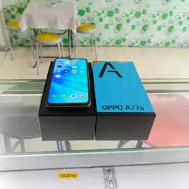 Oppo A77s 8/128gb bekas fullset normal bisa TT