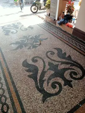 Batu sikat motif