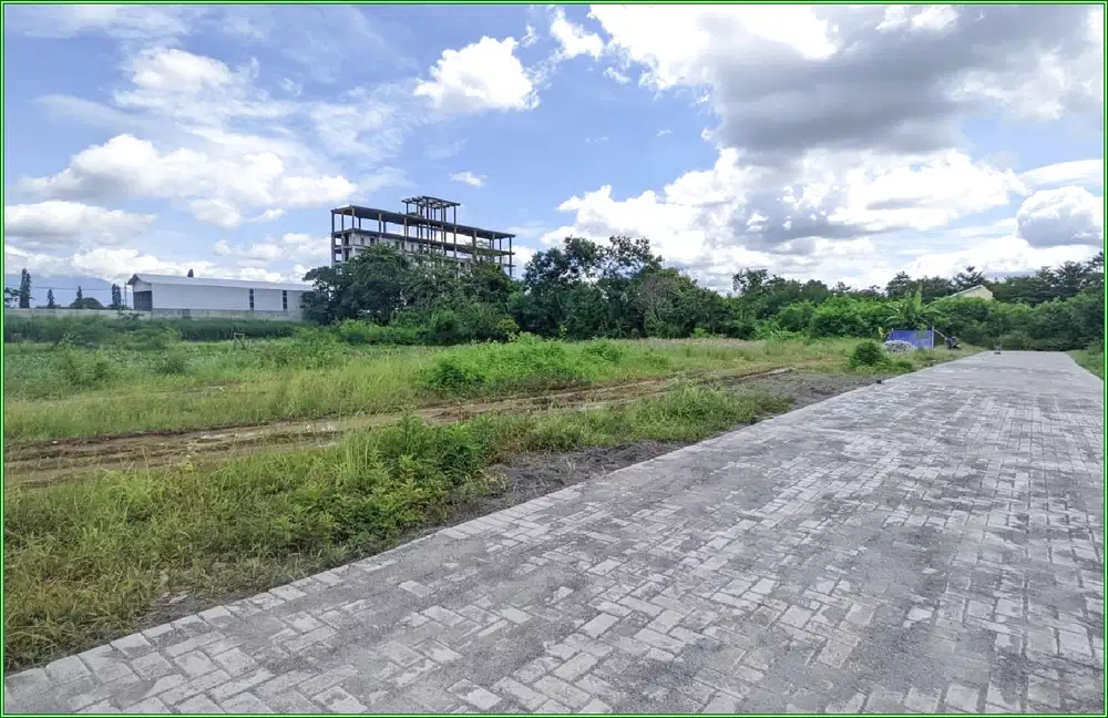 Tanah Strategis Barat Tugu Jogja Lokasi di Jl. Kabupaten