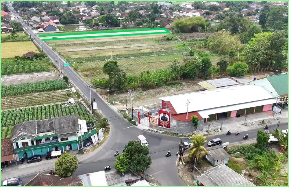 Legalitas SHM Tanah Dekat Pasar Kowen Godean
