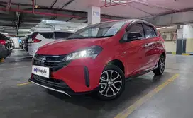 KM Rendah TDP 6,JT Daihatsu Sirion 1.3 Bensin-MT Merah 2019