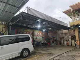 Bangunan carwash & Cafe Full Furnished