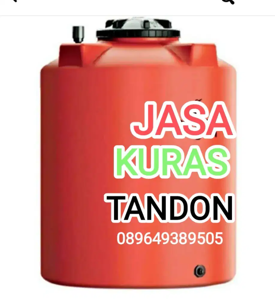 KURAS TANDON AIR SERVIS POMPA AIR SALURAN MAMPET