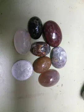 Batu Akik Kalsedon Anggur, Madu dan Jasper | Batu Mulia | Permata