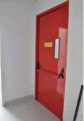 pintu mergensi /pintu darurat plat besi dan rangka besi
