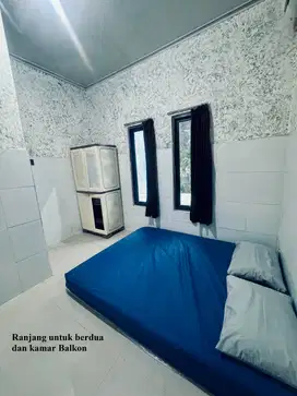 Disewakan harian & bulanan kamar kost bersih & rapih (Pria & Wanita)