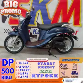 Yamaha Fino grande 2022 kredit KTP daerah rumah kontrak bisa dibantu