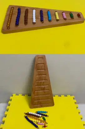 Bead stairs montessori